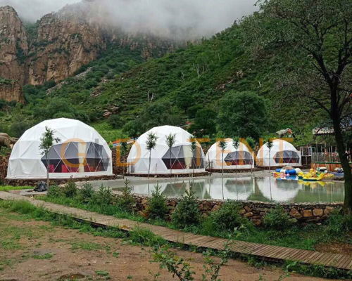 云南大理最美的星空酒店帳篷 原生態(tài)住宿與紡織品遮篷的魅力